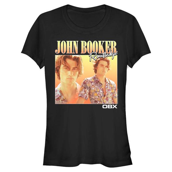 Preview: Netflix - Outer Banks - John B Hero - Women's T-Shirt - Black - Front