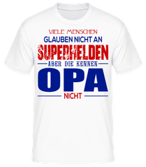 Superhelden Opa · Männer Basic T-Shirt