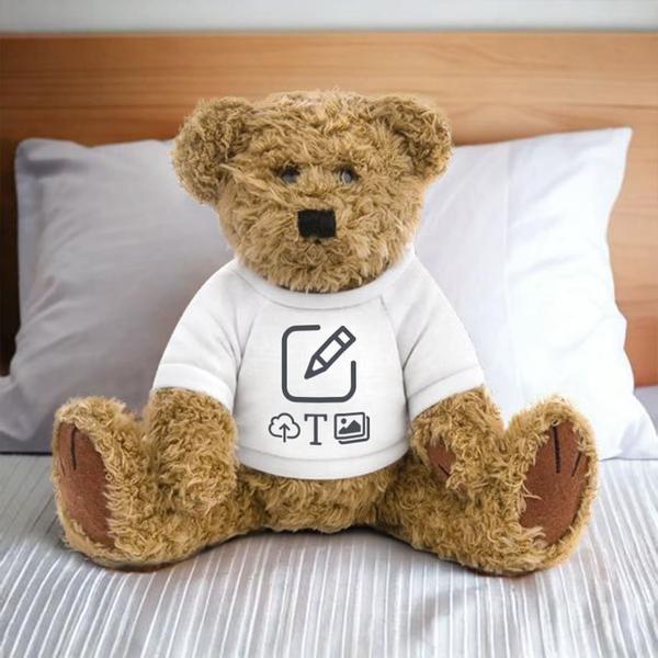 Preview: Teddy Bear - White