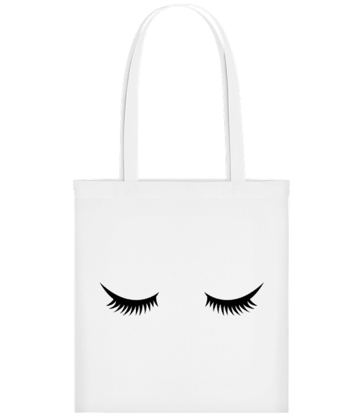 Aperçu: Cils - Tote Bag - Blanc - Devant