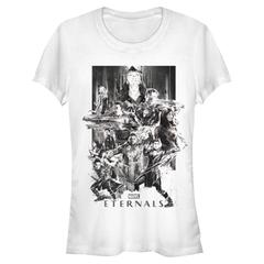 Marvel - Eternals - Group Shot Paint Splattered - Women's T-Shirt