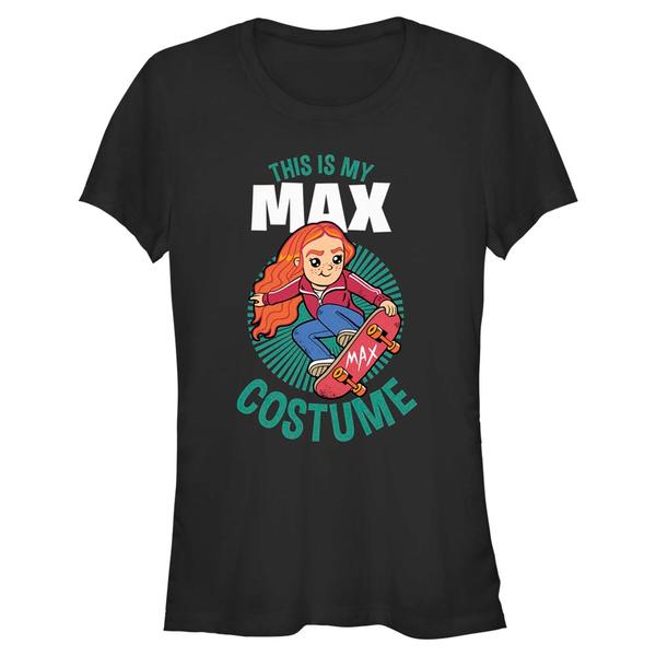 Aperçu: Netflix - Stranger Things - Max Costume - Halloween - Femme T-shirt - Noir - Devant