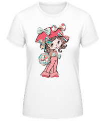 Schleifenmädchen · Frauen T-Shirt B&C