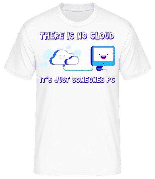 Aperçu: There Is No Cloud - T-shirt standard Homme - Blanc - Devant
