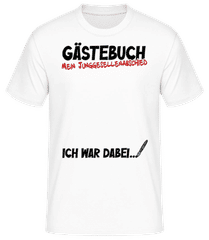 Junggesellenabschied JGA Gästebuch · Männer Basic T-Shirt