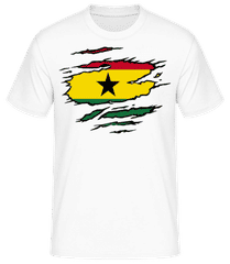 Drapeau mûré Ghana · T-shirt standard Homme