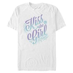 Disney - The Little Mermaid - Text Kiss The Girl - Men's T-Shirt