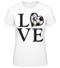 Football Love Czech Republic · Women's B&C T-Shirt