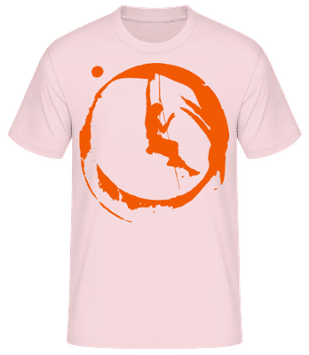 Climbing - T-shirt standard Homme - Rose - Devant