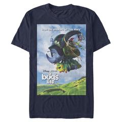 Pixar - Das große Krabbeln - Gruppe Bugs Flying Poster - Männer T-Shirt
