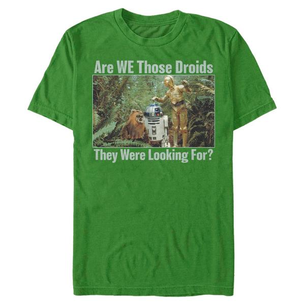 Star Wars - R2-D2 & C-3PO Looking For Droids - Homme T-shirt