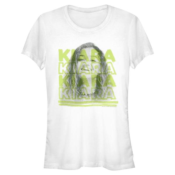Aperçu: Netflix - Outer Banks - Kiara Stack - Femme T-shirt - Blanc - Devant