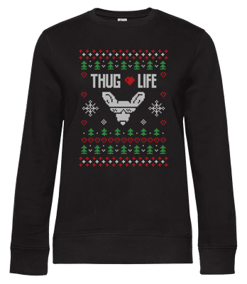 Thug Life - Women's standard sweatshirt - Black - Front