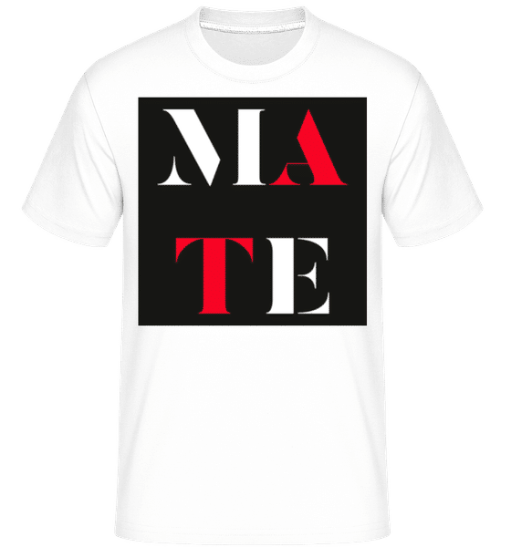 Aperçu: Soul Mate 2 -  T-Shirt Shirtinator homme - Blanc - Devant
