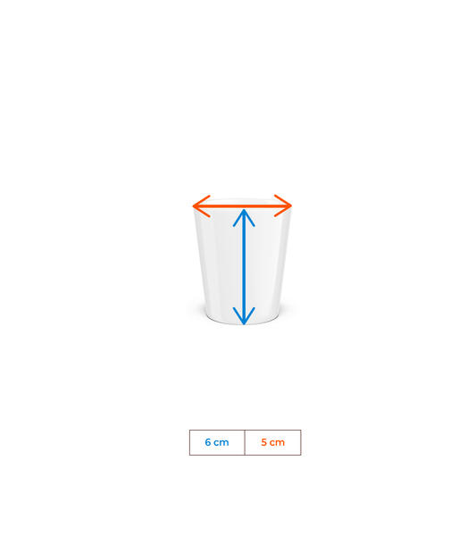 Preview: I Drink And I Know Things - Shot Glass - Size chart