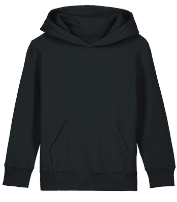 Kids Organic Hoodie Stanley Stella 2.0 - Black - Front