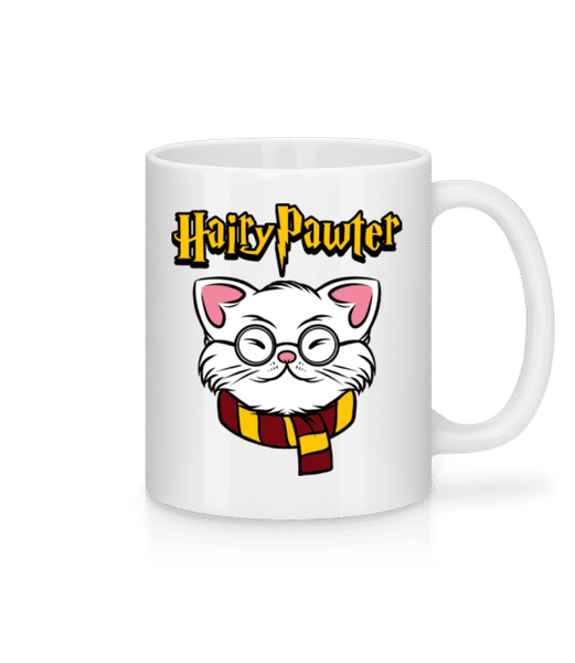 Aperçu: Hairy Pawter - Mug en céramique blanc - Blanc - Devant
