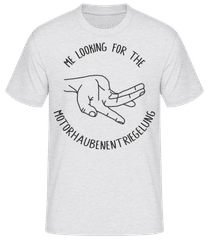 Me Looking For Motorhaubenentriegelung · Männer Basic T-Shirt
