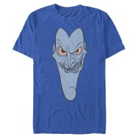 Disney - Hercules - Hades Big Face - Men's T-Shirt - Royal blue - Front