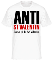 Anti St Valentin · T-shirt standard Homme