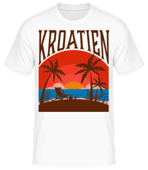Kroatien · Männer Basic T-Shirt