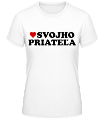 Milujem Svojho Priateľa · Dámske basic tričko