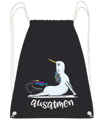 Ausatmen Einhorn Yoga · Turnbeutel