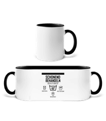 Der Alte Sack Ist 60 · Tasse zweifarbig