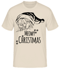 Meowy Christmas Noir · Camiseta básica para hombre