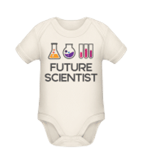 Future Scientist - Body ecológico para bebé - Crema - delante