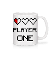 Player One - Mug - White - Front