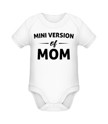 Mini Version Of Mom - Bio body pre deti - Biela - Predné