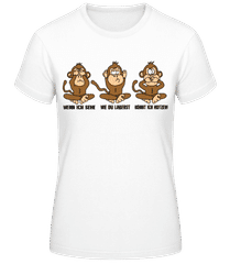 Wenn Ich Sehe Wie Du Laberst · Frauen Basic T-Shirt