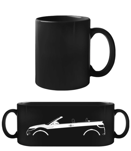 Aperçu: 'Range Rover Evo. Con. 2017' Silhouette - Tasse Noire - Noir - Devant