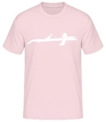 'Smart Roadster' Silhouette - T-shirt standard Homme - Rose - Devant