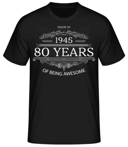 Aperçu: Made In 1945 - T-shirt standard Homme - Noir - Devant