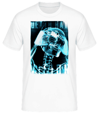 Squelette Radio - T-shirt standard Homme - Blanc - Devant