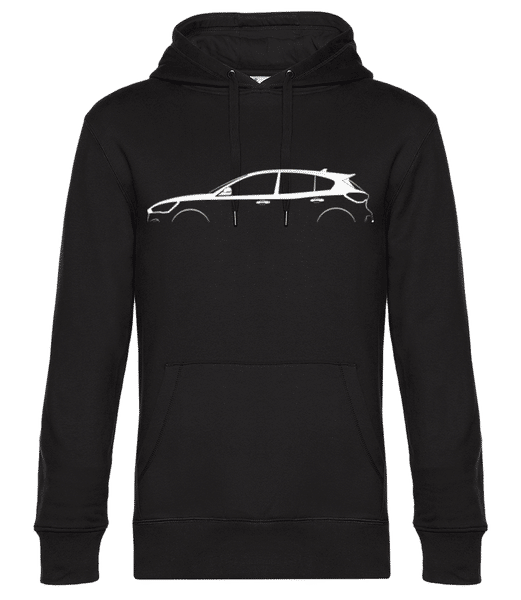 Preview: 'Ford Focus ST MK IV' Silhouette - Men’s Standard Hoodie - Black - Front