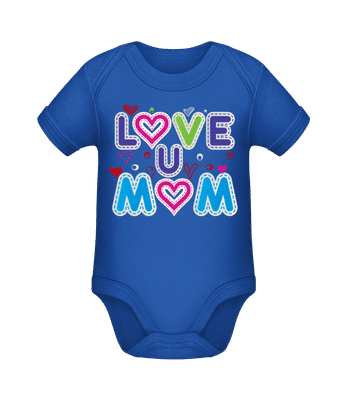 mama Láska - Bio body pre deti - Kráľovská modrá - Predné