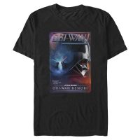 Star Wars - Obi-Wan Kenobi - Obi-Wan Kenobi & Darth Vader Vader Vhs - Homme T-shirt - Noir - Devant