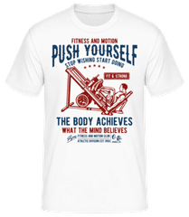 Push Yourself · Men's Basic T-Shirt
