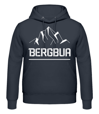 Bergbua - Männer Hoodie - Anthrazit - Vorne
