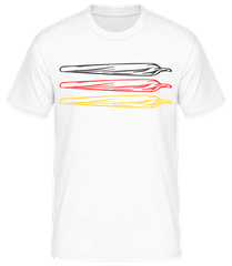 Cannabis Drapeau Commun De L'Allemagne · T-shirt standard Homme