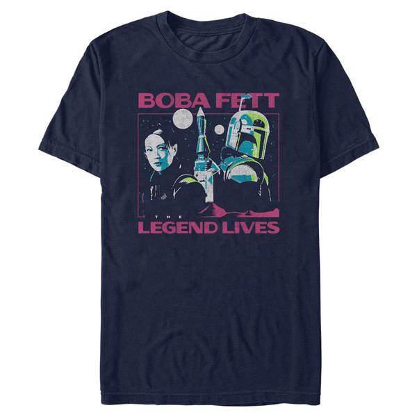 Star Wars - Book of Boba Fett - Boba Fett Legend Lives - Homme T-shirt