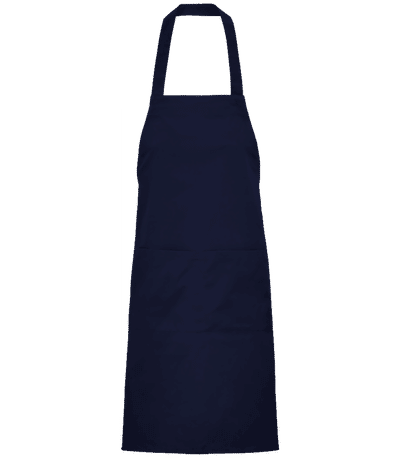 Tablier bio - Bleu marine - Devant