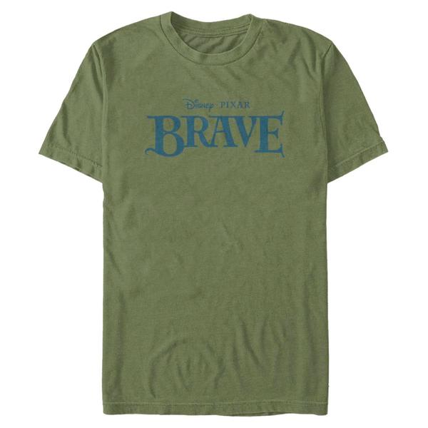 Aperçu: Disney - Rebelle - Logo - Homme T-shirt - Olive - Devant