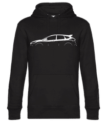 'Ford Focus RS Mk III' Silhouette · Männer Standard Hoodie