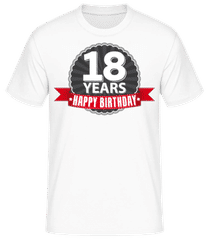 18 Years Birthday · Männer T-Shirt B&C