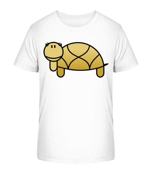 Aperçu: Tortue Comic - T-shirt bio Enfant Stanley Stella 2.0 - Blanc - Devant
