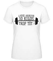 L'Été Arrive 10 Kilos Trop Tôt! · T-shirt femme B&C